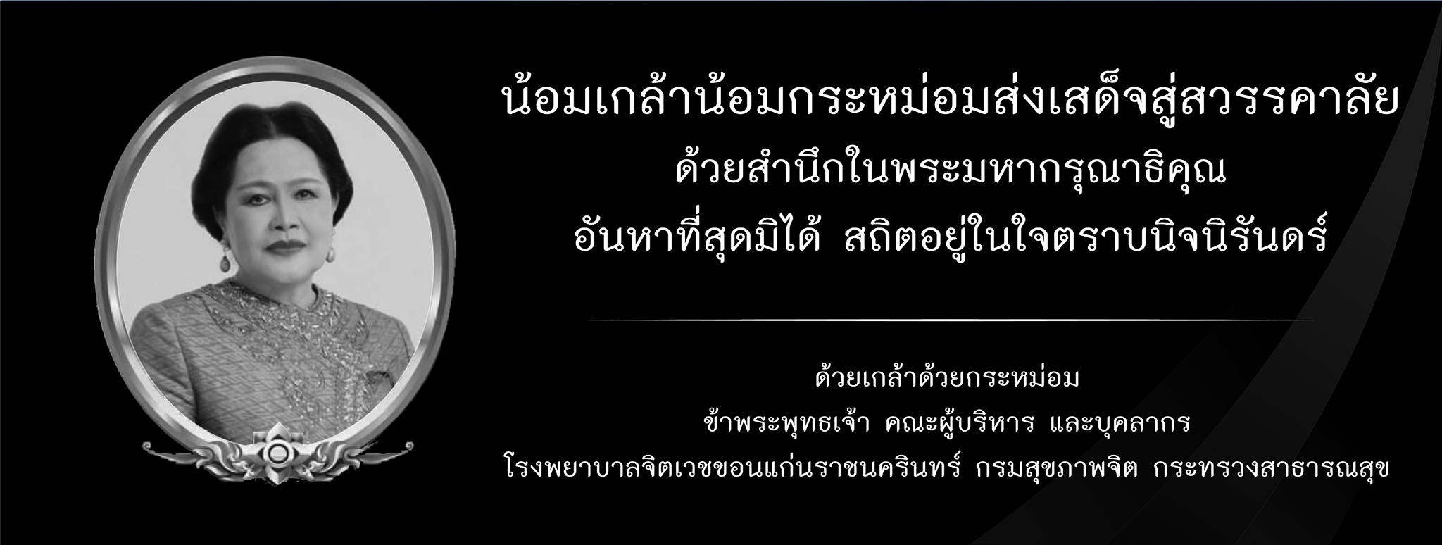 ร่วมน้อมถวายเสด็จ สมเด็จพระบรมราชชนนีพันปีหลวง สู่สวรรคาลัย